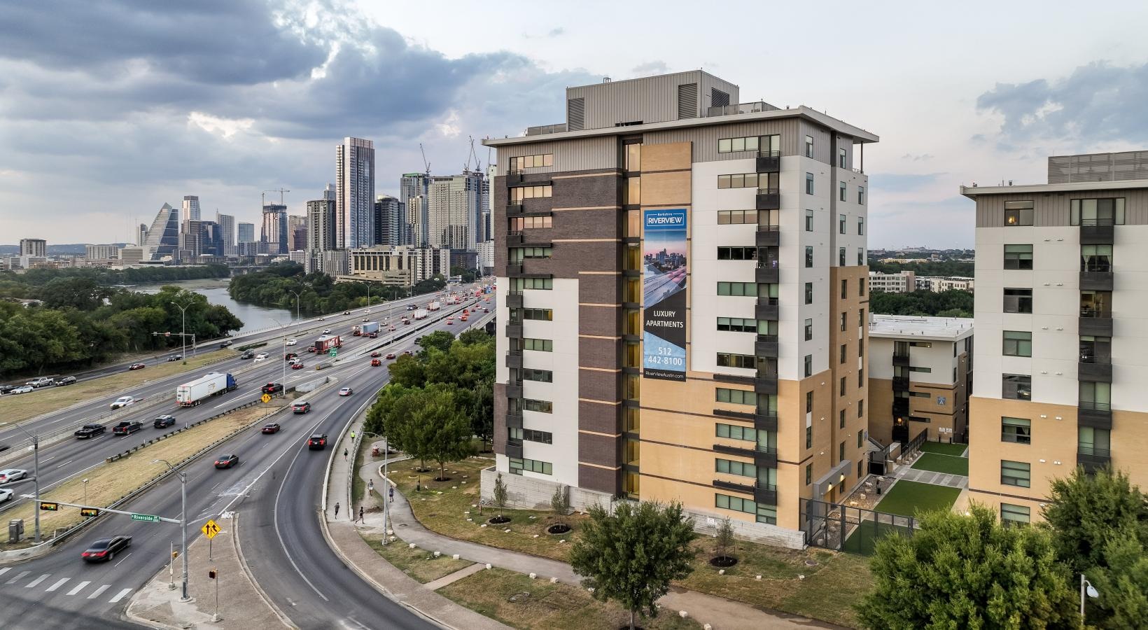 Find your perfect fit at Berkshire Riverview a high angle view of a road