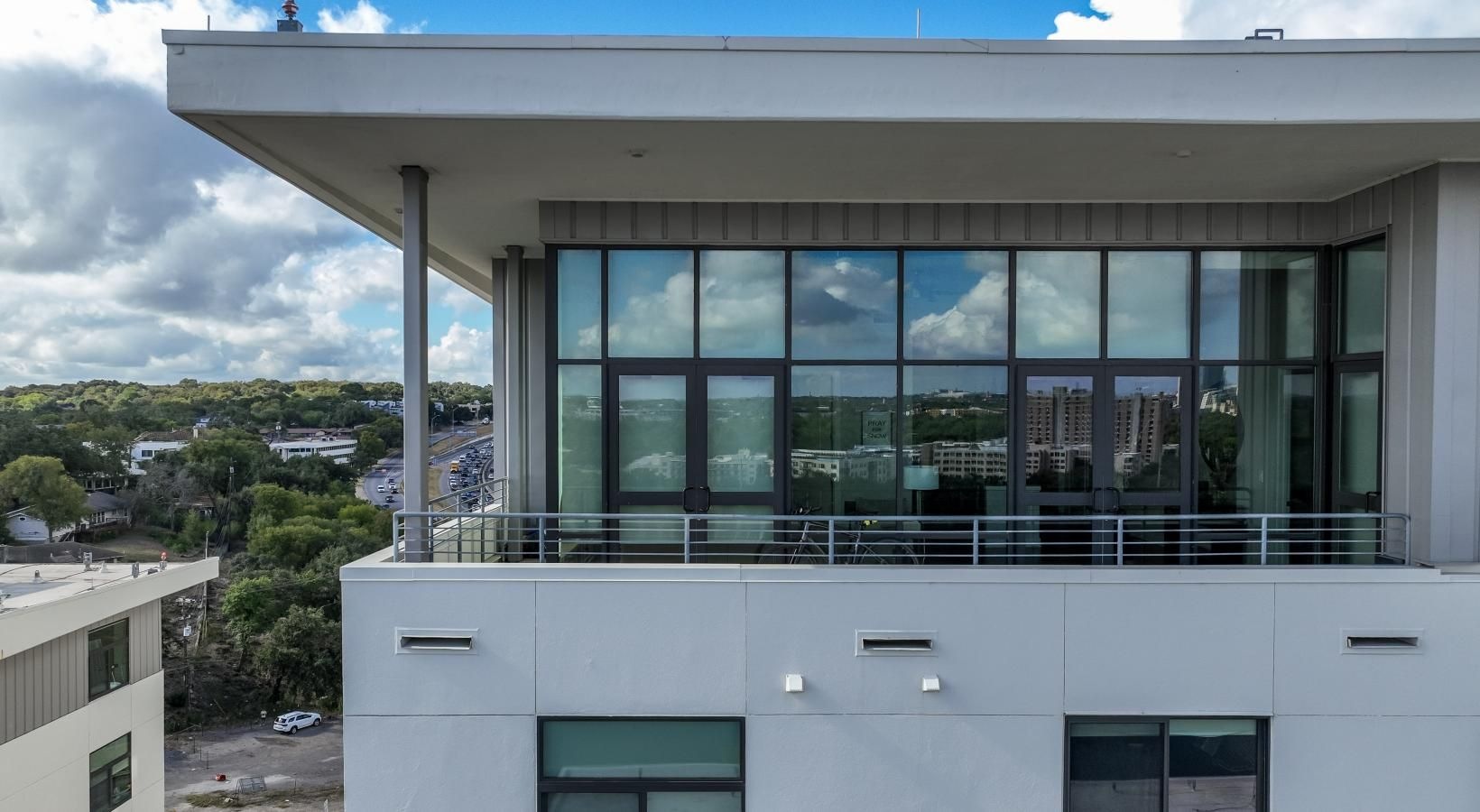 Settle into comfort at Berkshire Riverview a building with glass windows