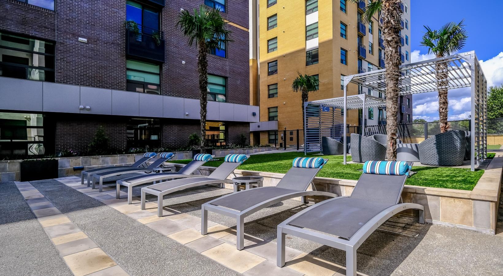 Find your perfect fit at Berkshire Riverview a group of tables outside