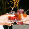 group of people with drinks